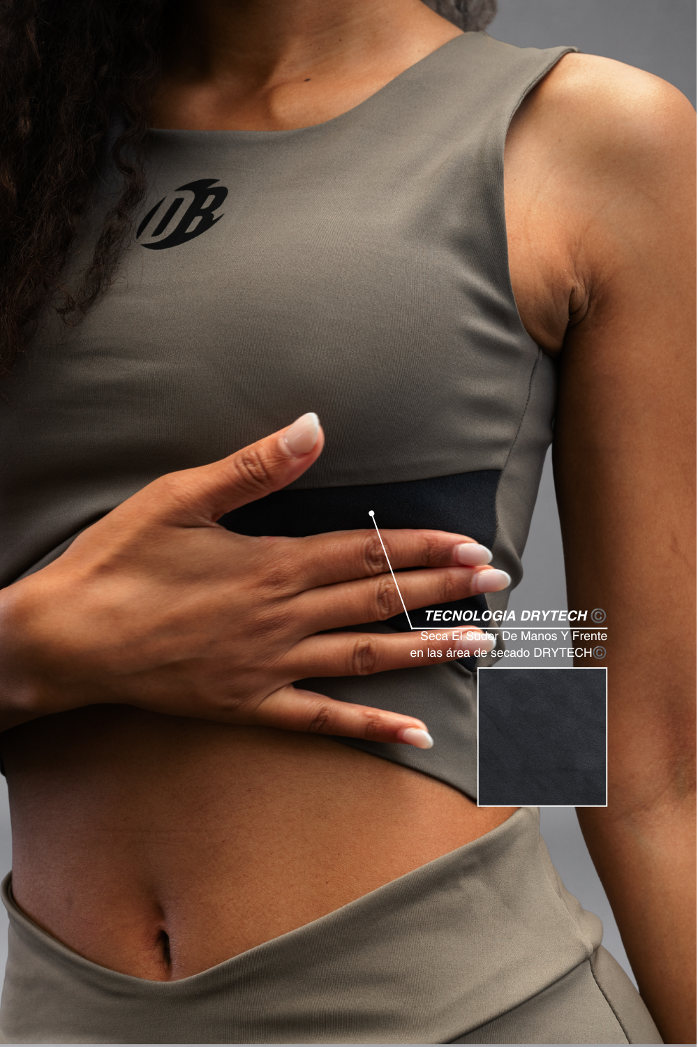 Falda Prodry Advance Mujer Sand
