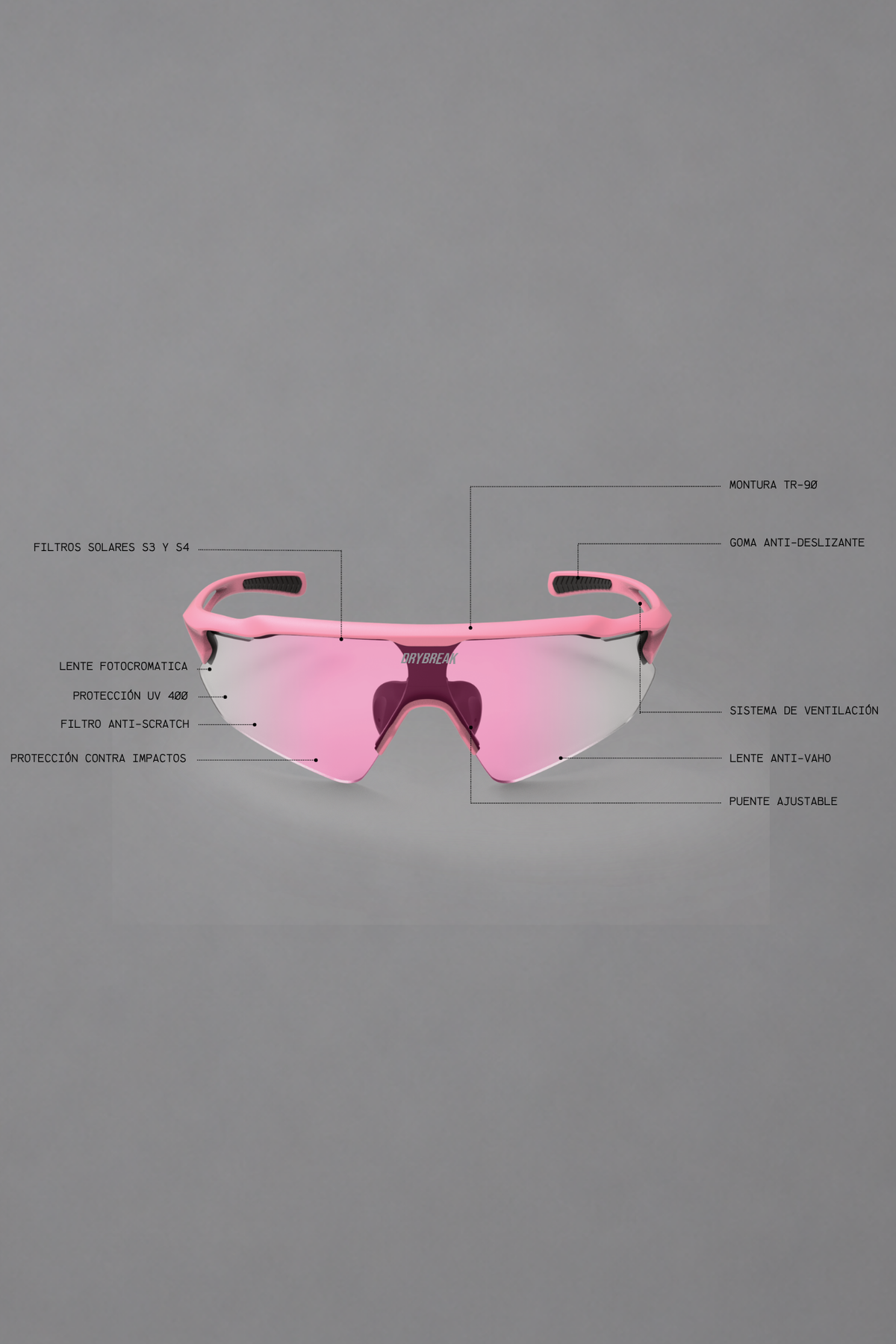 Gafas de Pádel Drybreak Provision Bloom